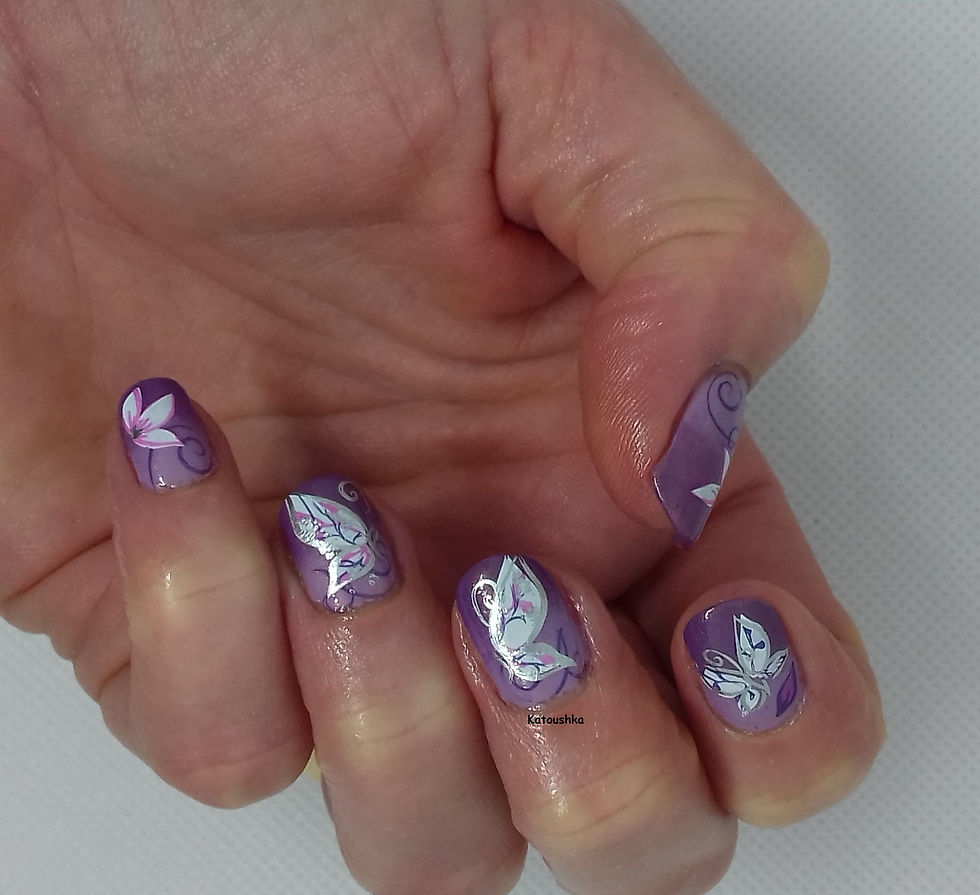 Nailstorming - Dégradé printanier