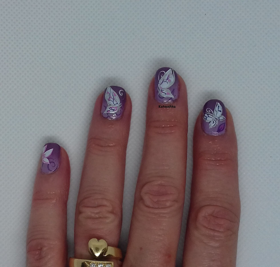 Nailstorming - Dégradé printanier