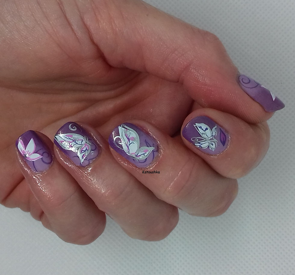 Nailstorming - Dégradé printanier
