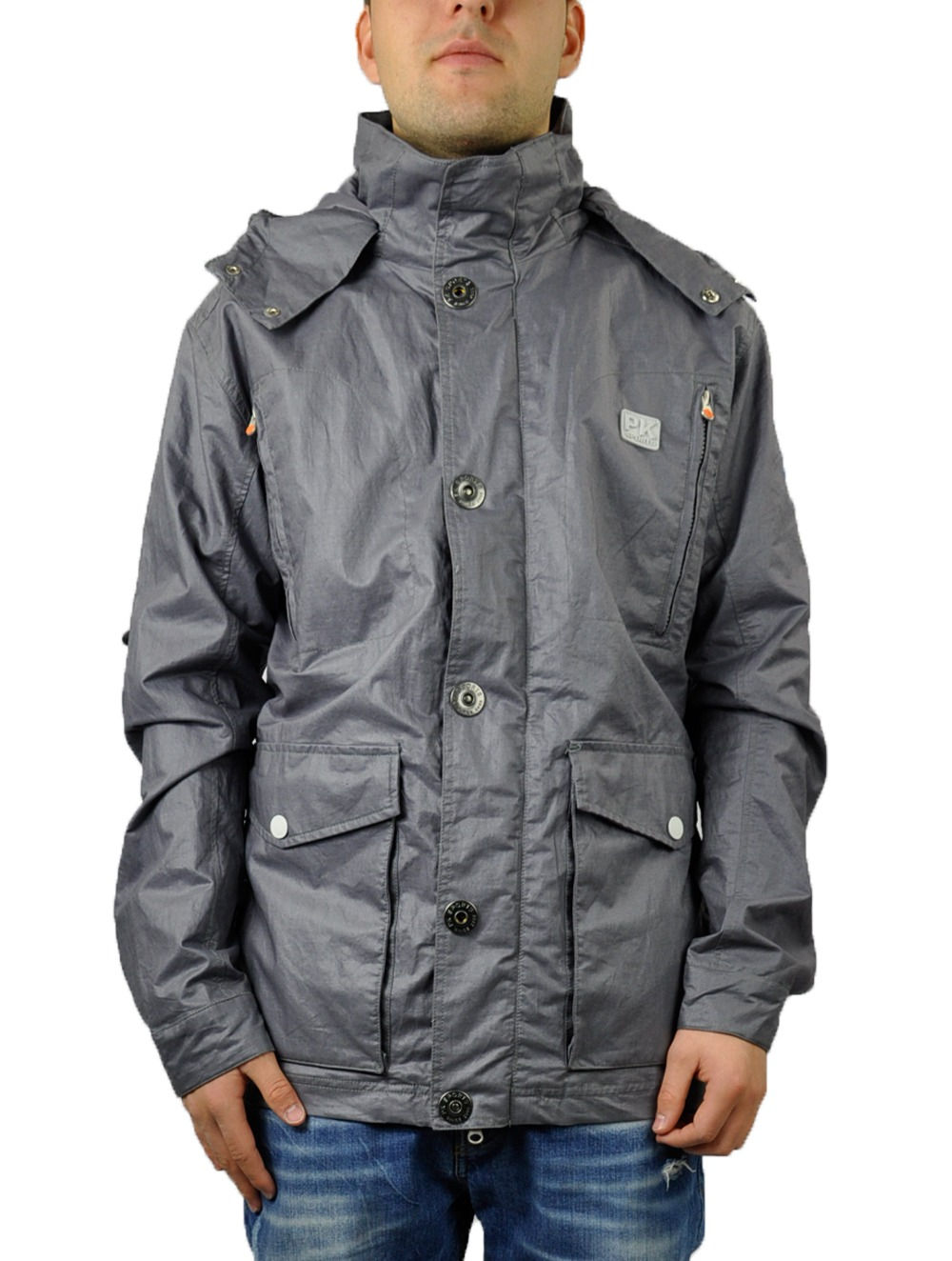 Heren Zomerjas Justin Vivid Grey