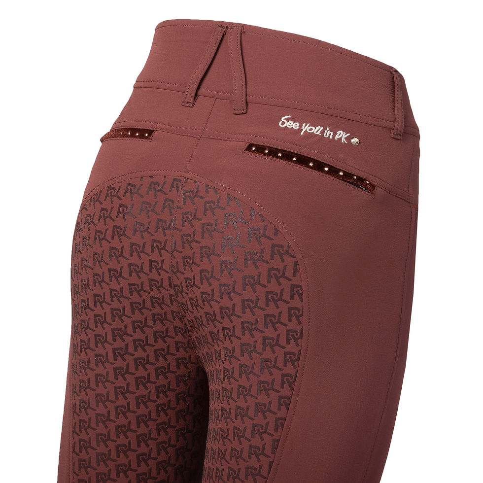 Thumbnail: Rijbroek New Pleasure Full Grip Chocolate