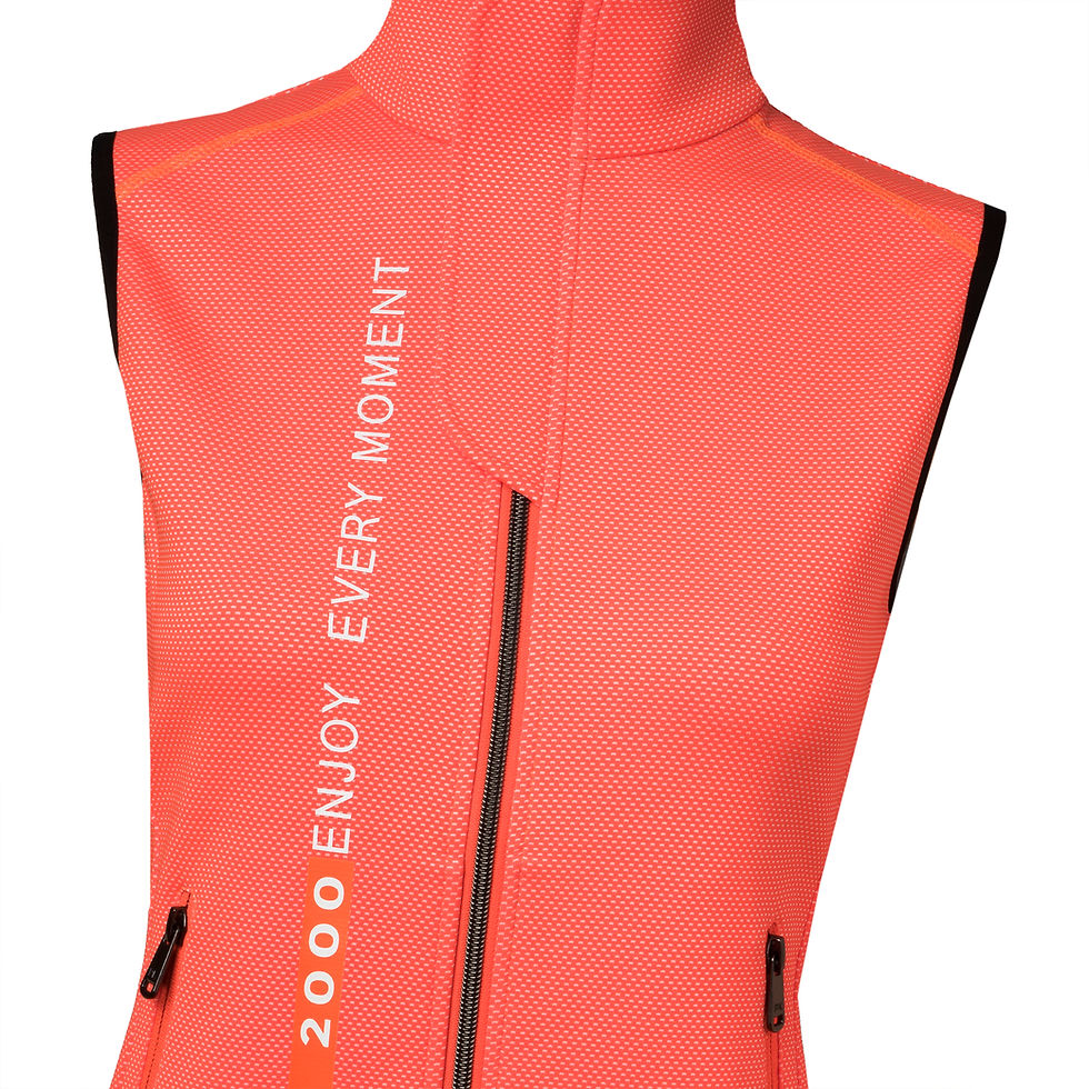 Thumbnail: Bodywarmer Manhatten Fluo Flame