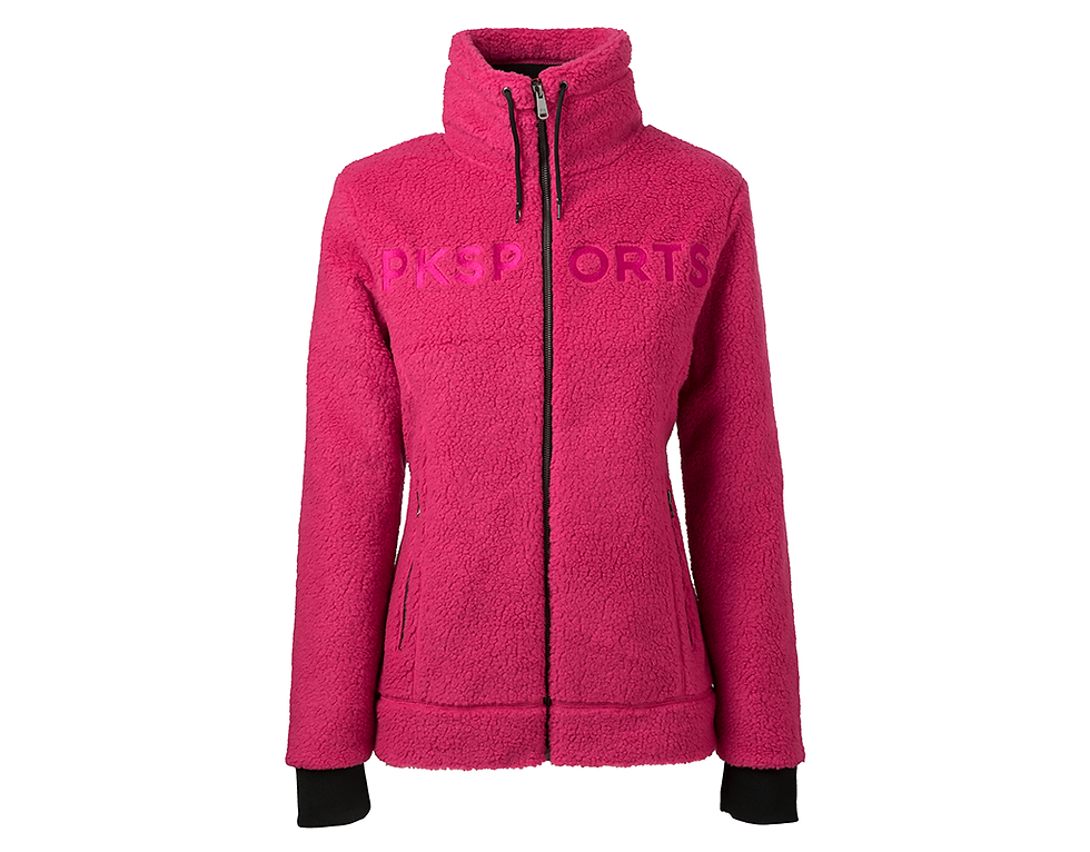 Fleece Vest Rein Rasberry