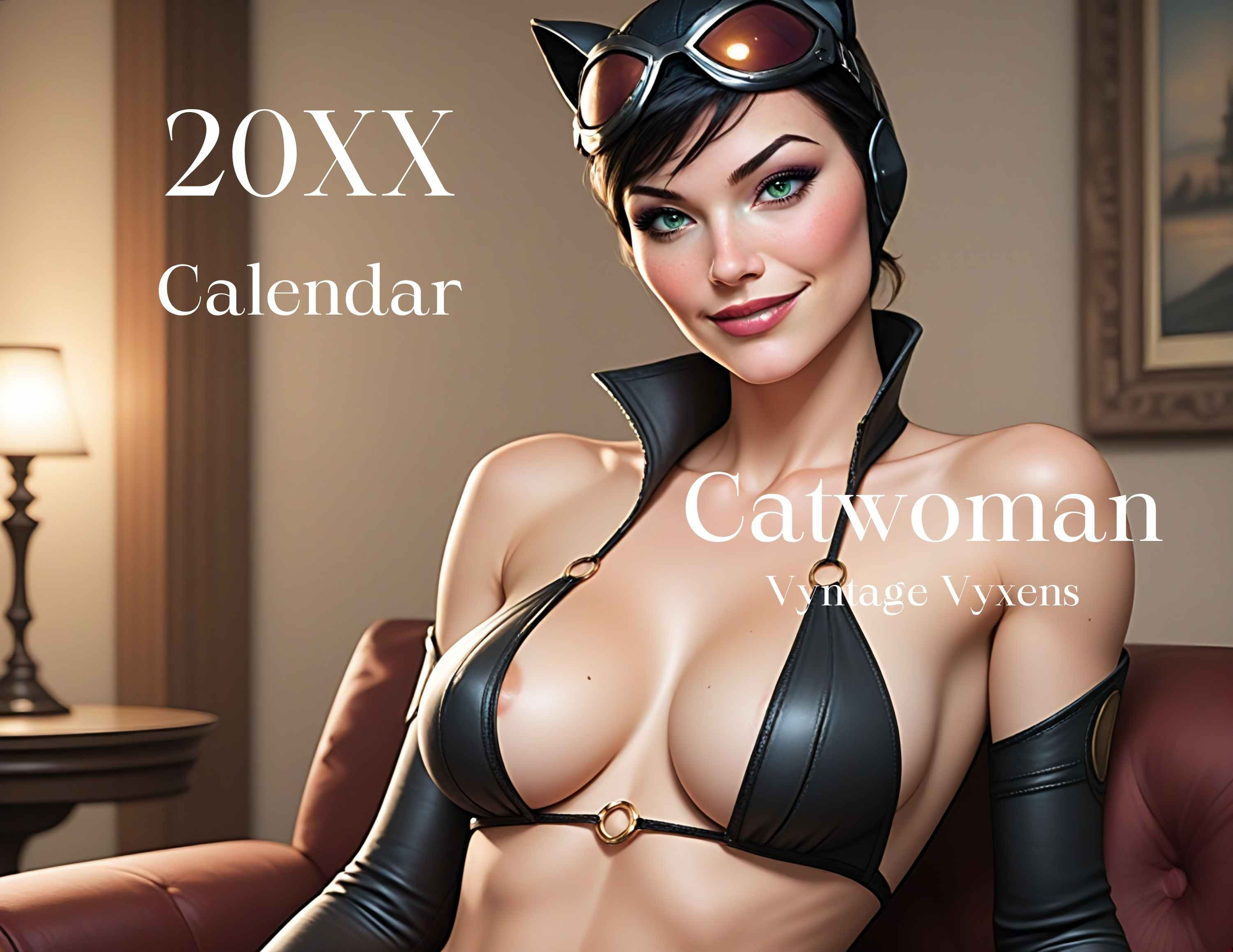 Catwoman Sexy Wall Calendar