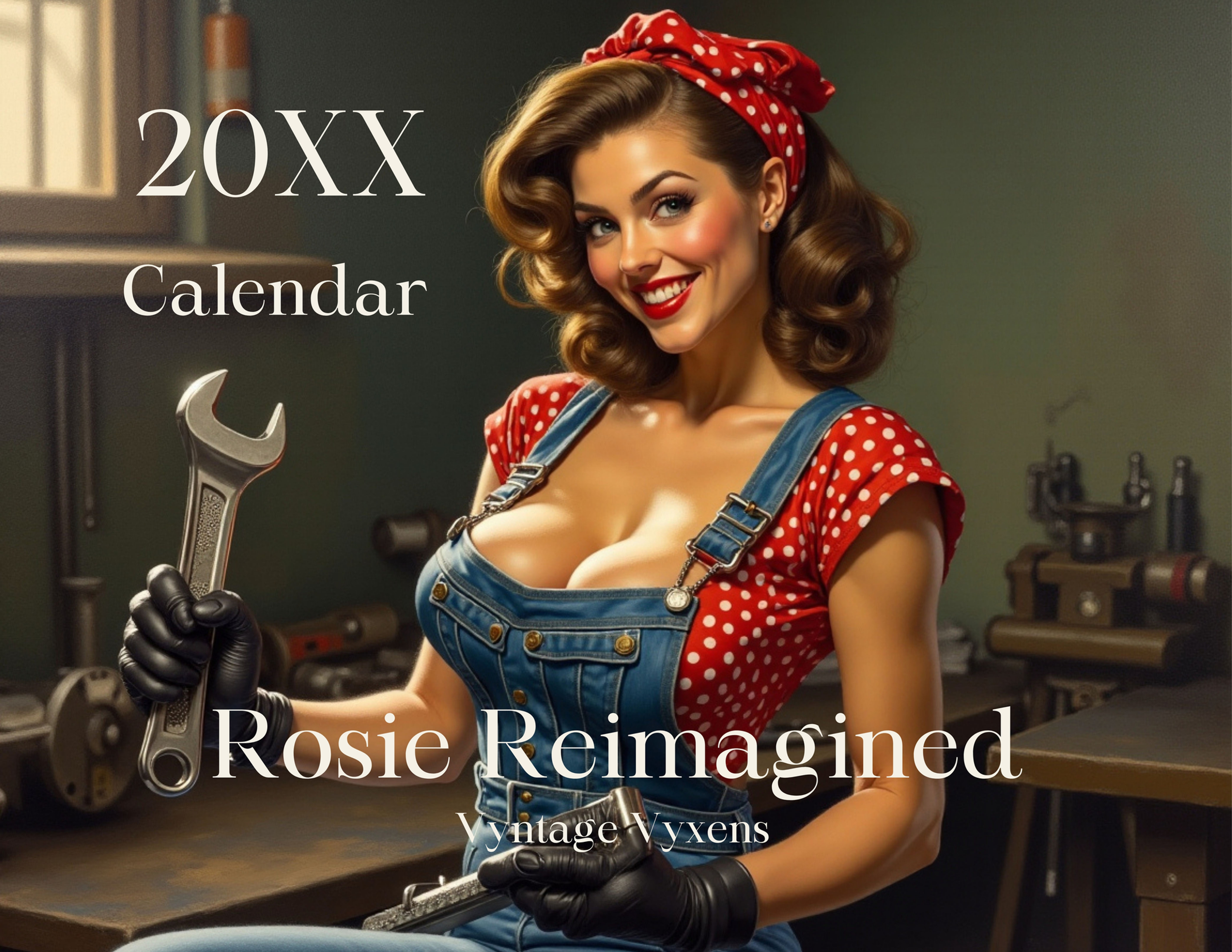 Rosie Reimagined Sexy Wall Calendar