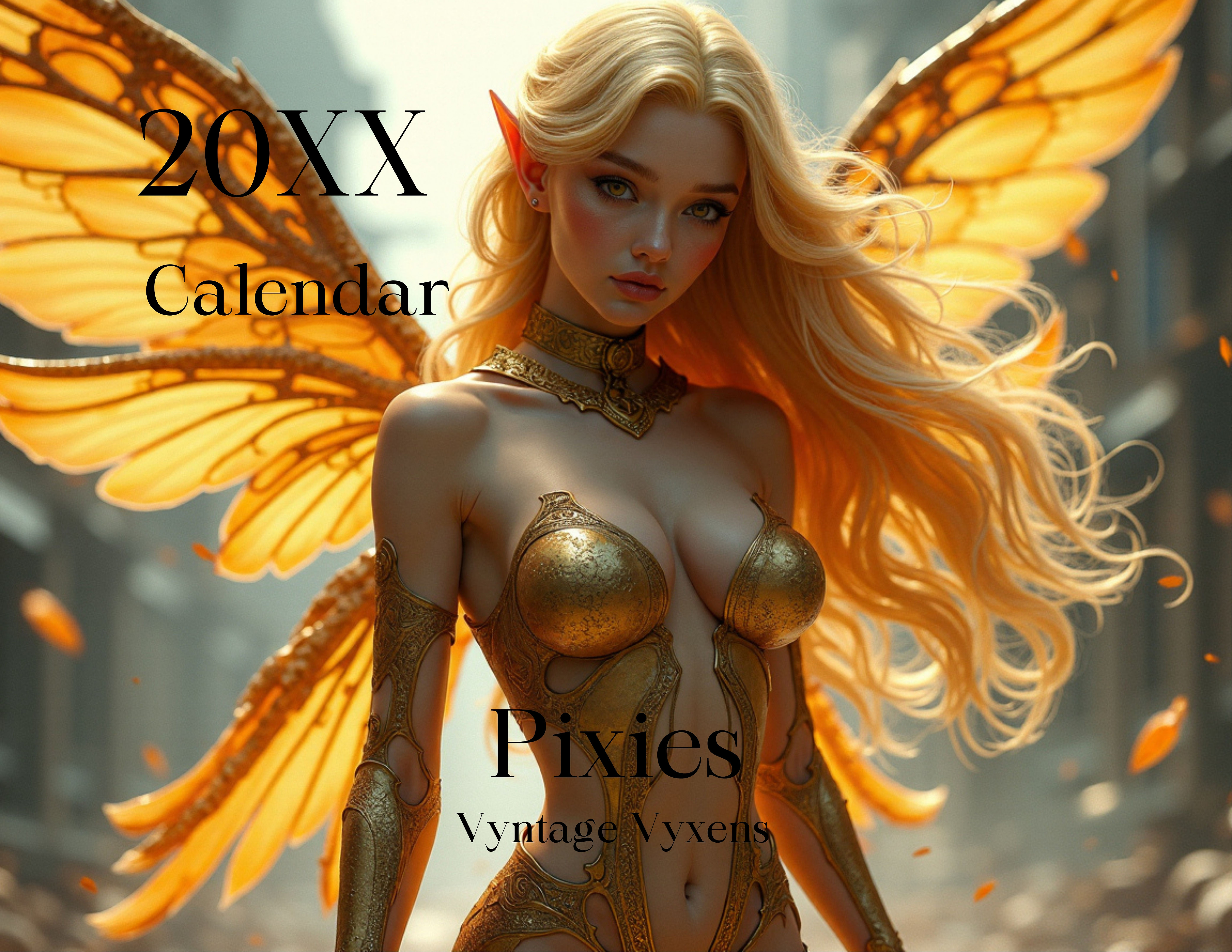Pixies Sexy Wall Calendar