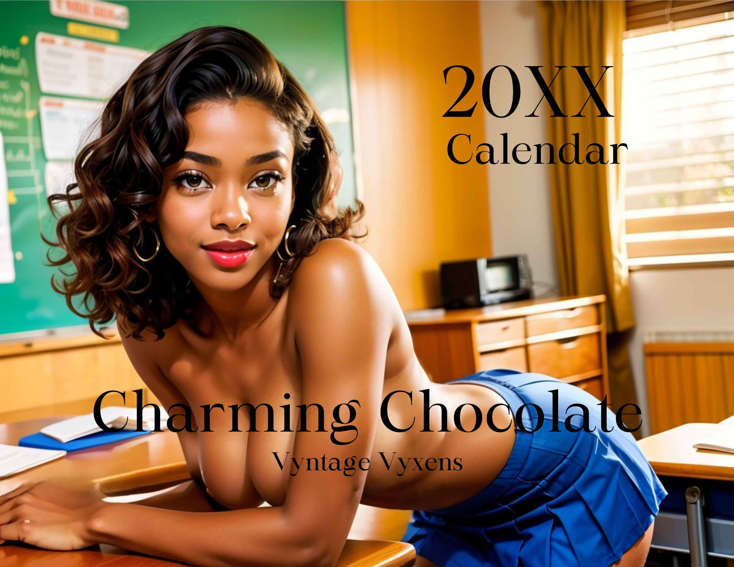 Charming Chocolate Sexy Wall Calendar