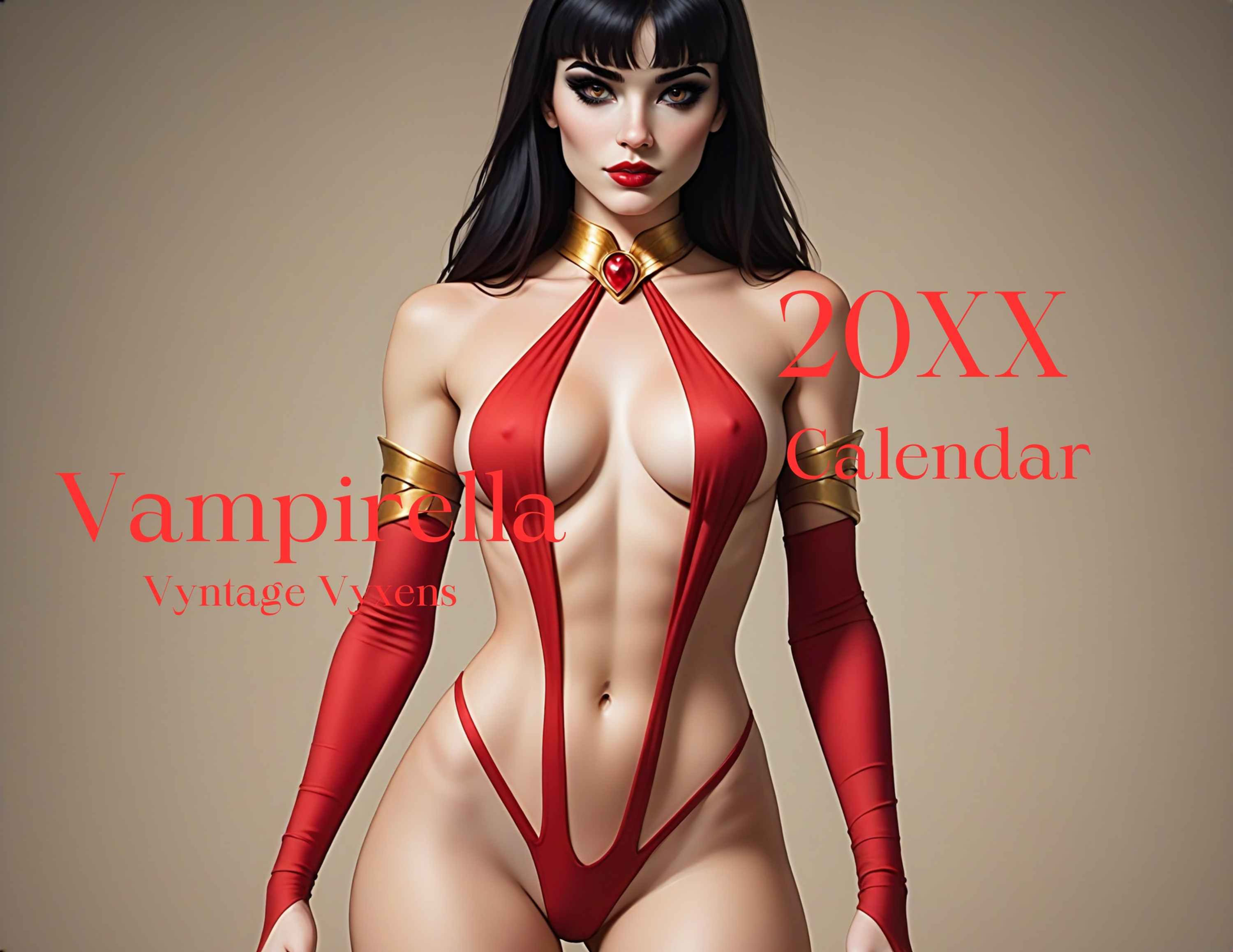 Vampirella Sexy Wall Calendar
