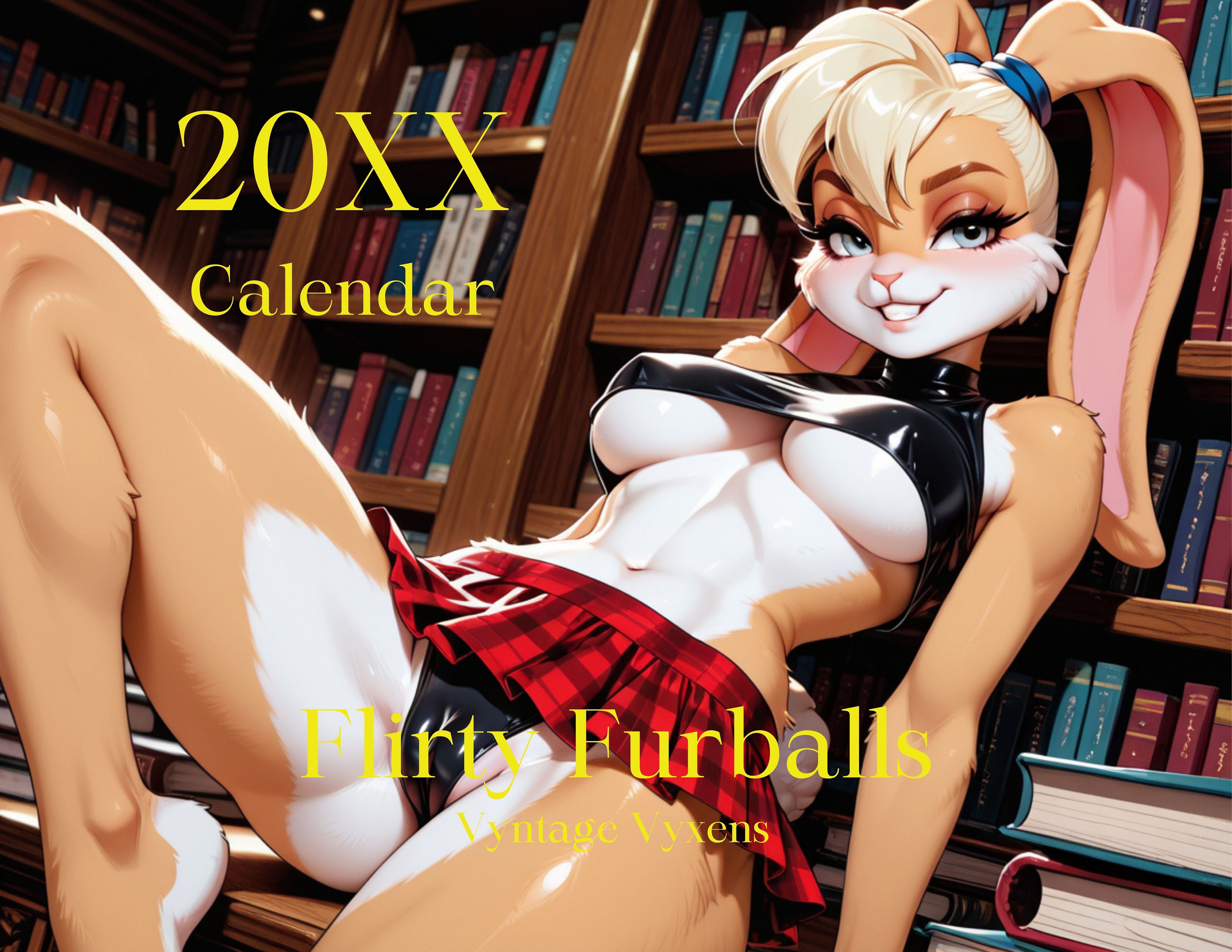 Flirty Furballs Sexy Wall Calendar