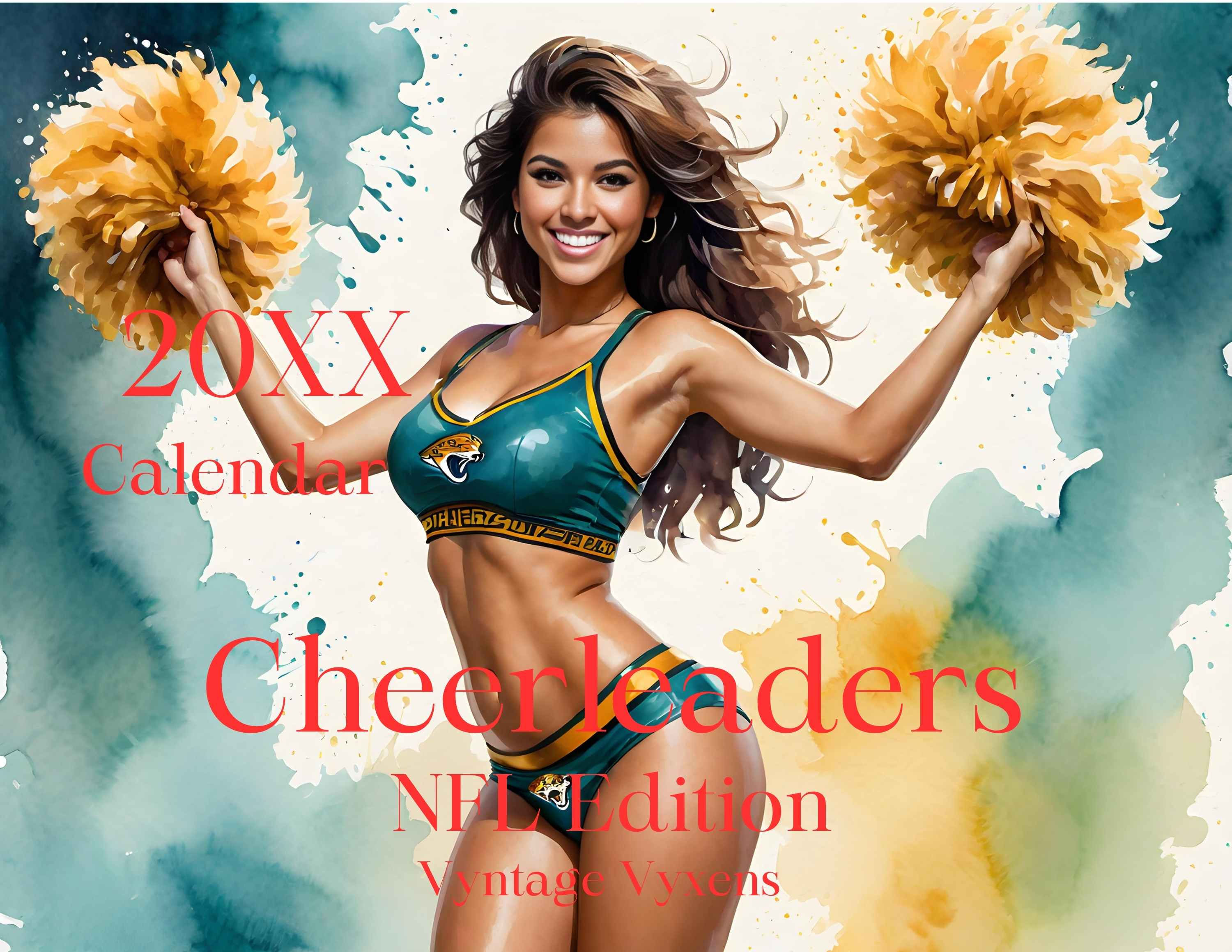 Cheerleaders: NFL Edition Vol 2 Sexy Wall Calendar