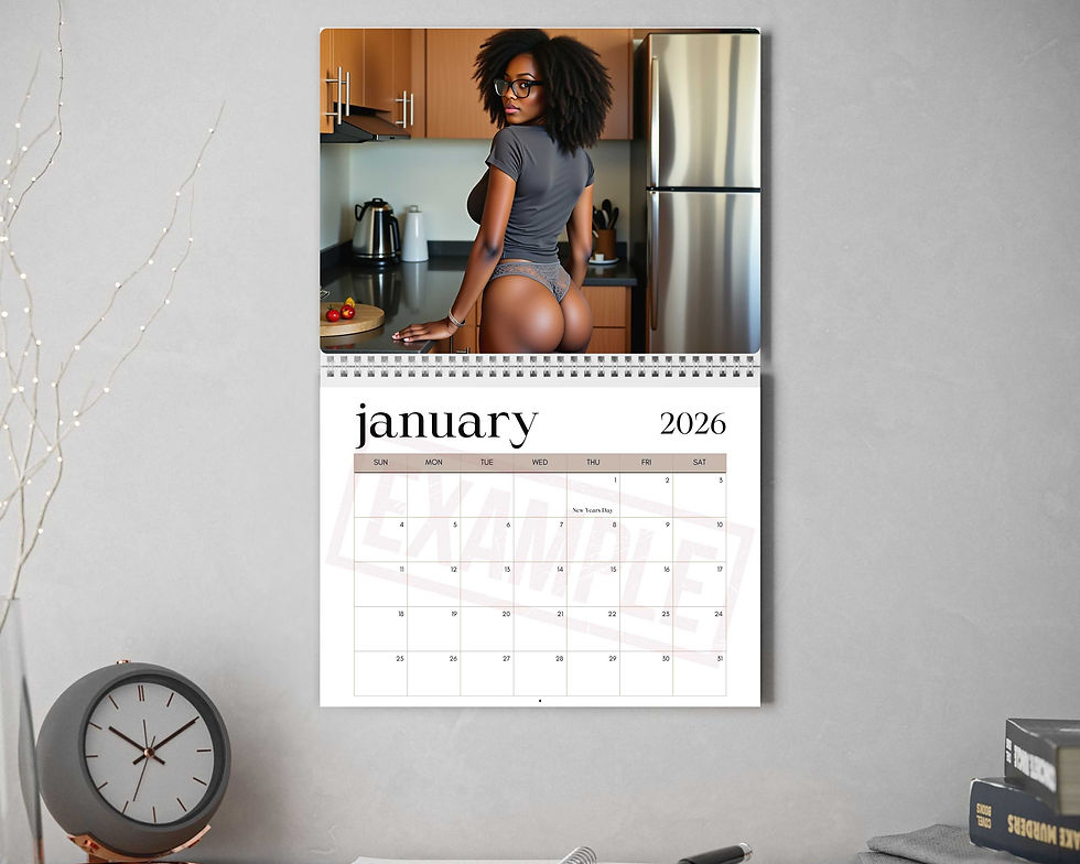 Thumbnail: Cinnamon Buns Sexy Wall Calendar