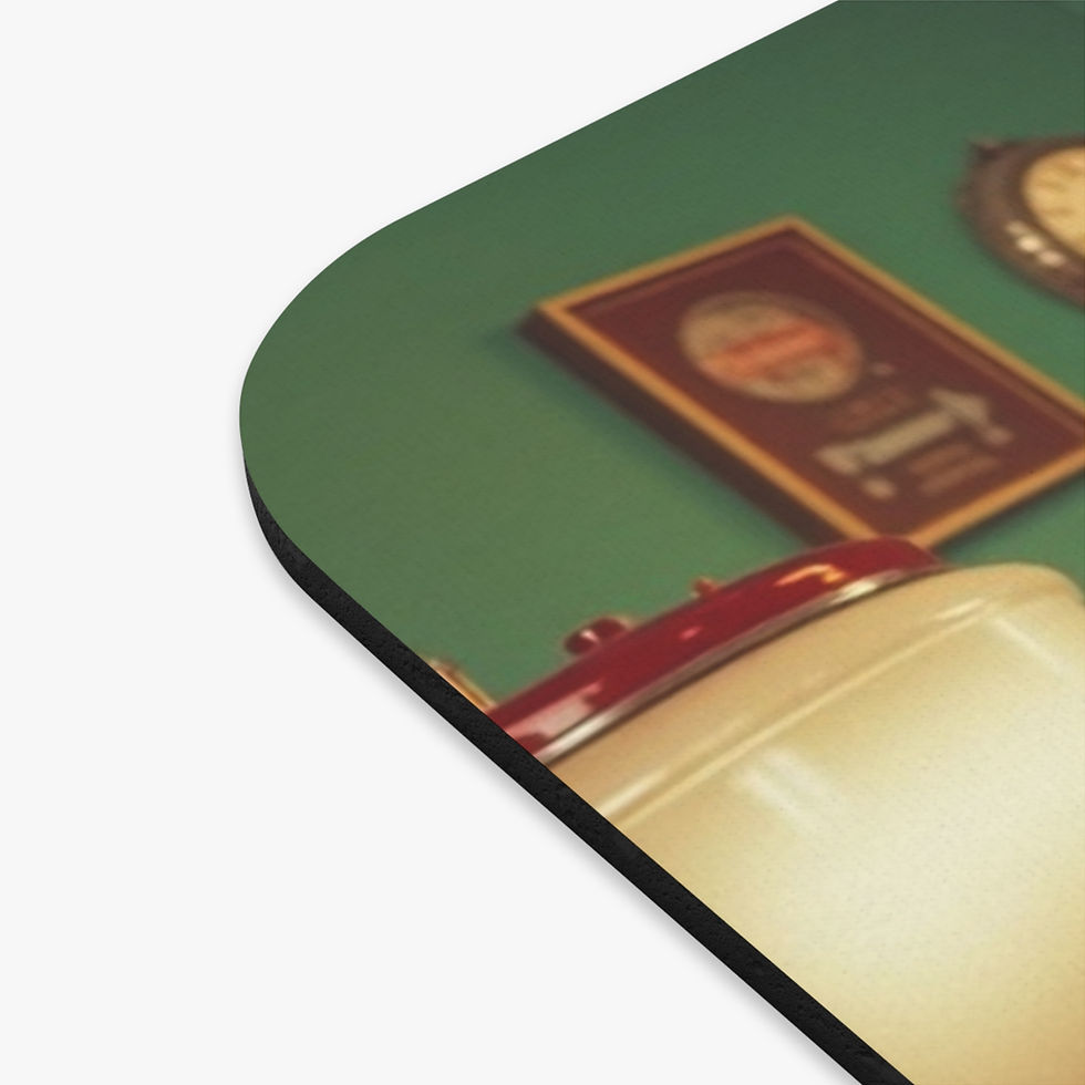 Thumbnail: Sexy Pinup Girl Mouse Pad — Vintage Sexy Photo Art Desk Mat
