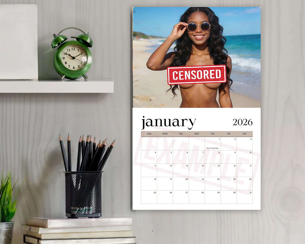 Thumbnail: Cocoa Coast Sexy Wall Calendar