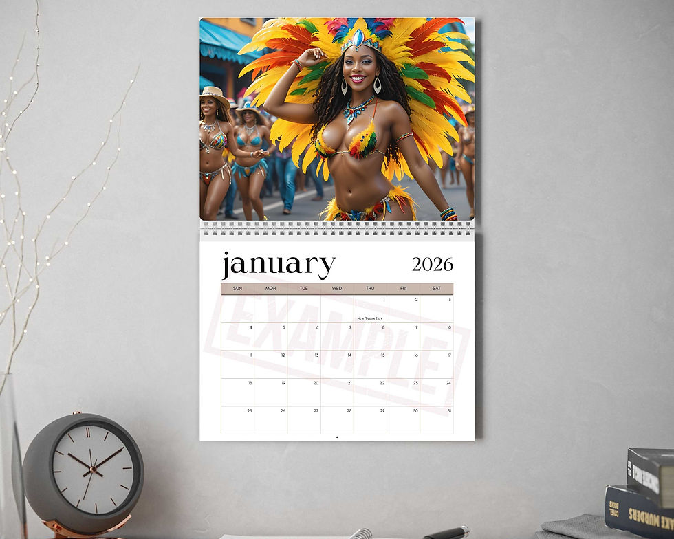 Thumbnail: Carnival Sexy Wall Calendar