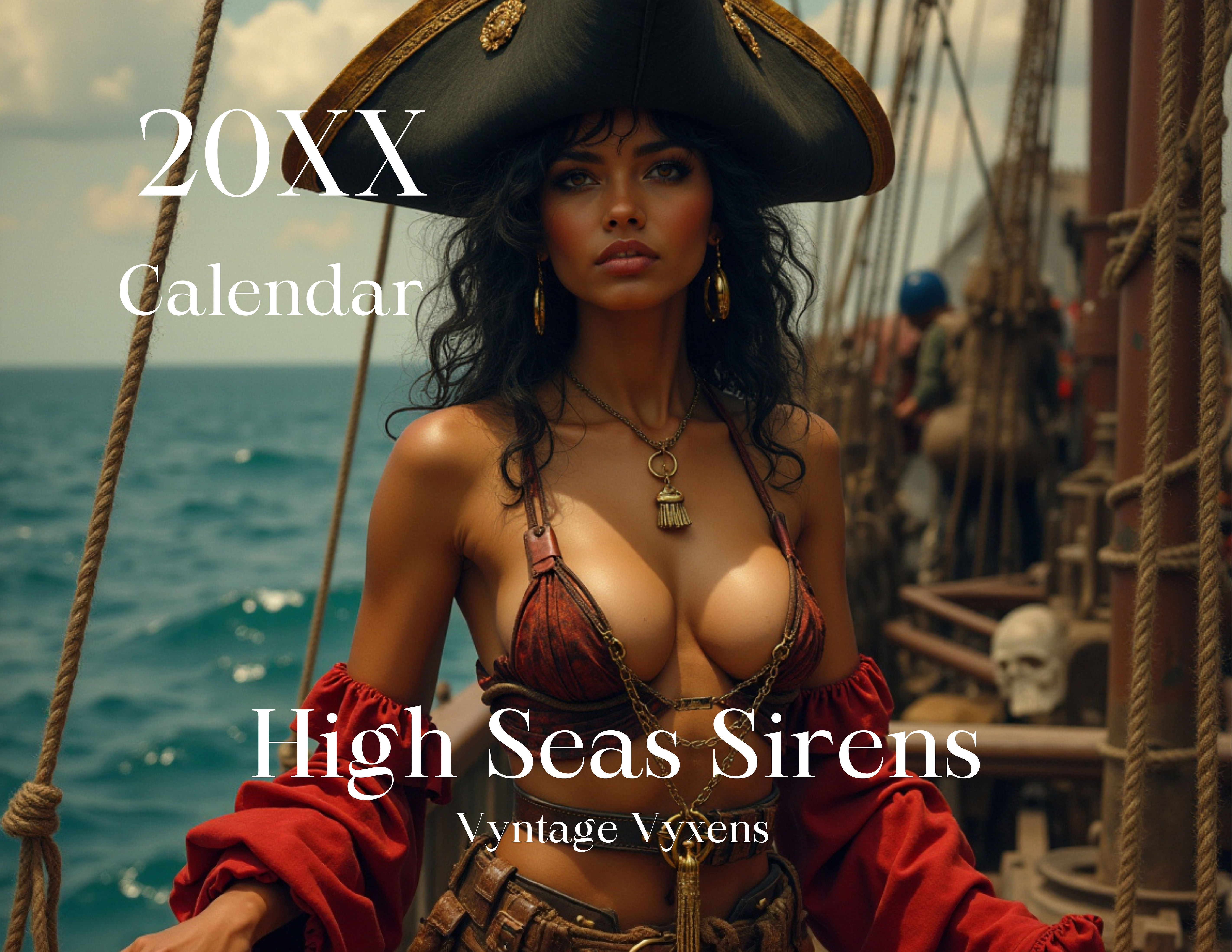 High Seas Sirens Sexy Wall Calendar