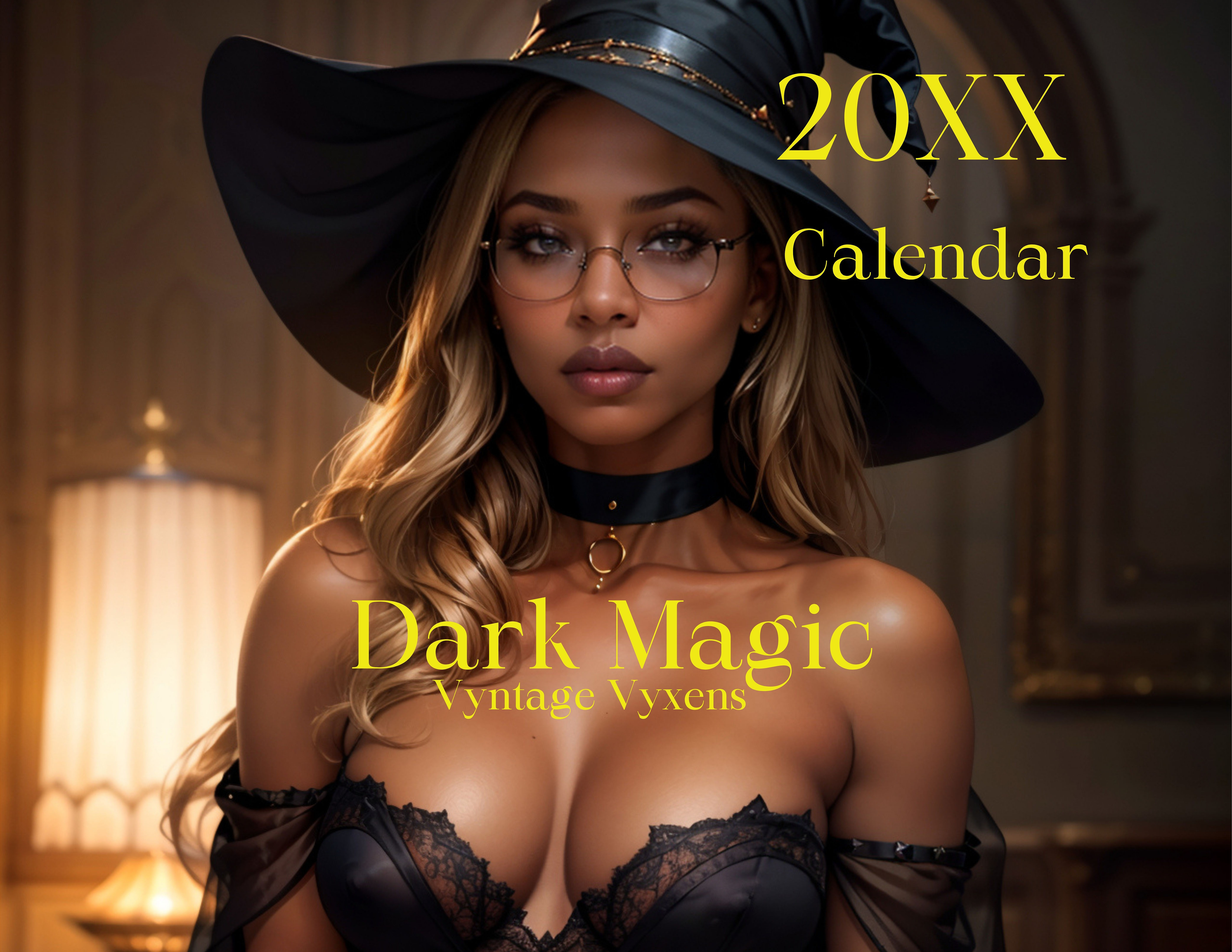 Dark Magic Sexy Wall Calendar