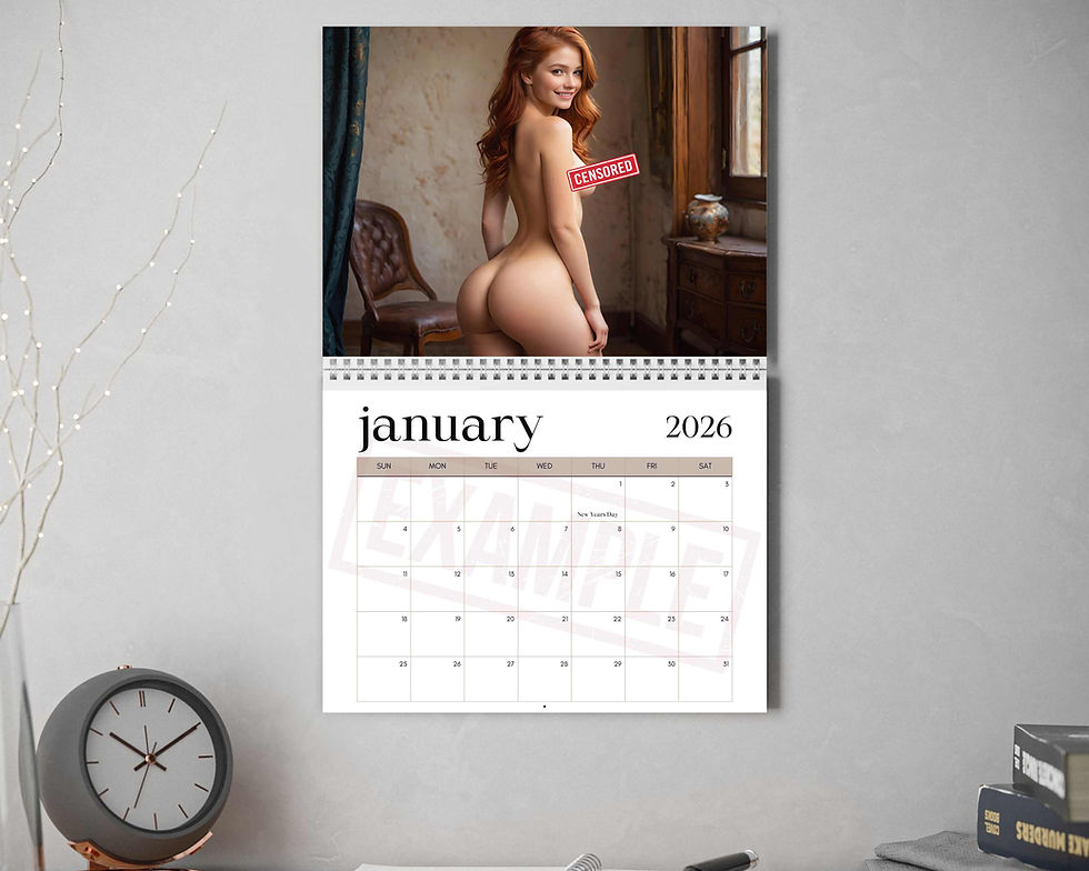 Thumbnail: Beautiful Backsides Sexy Wall Calendar