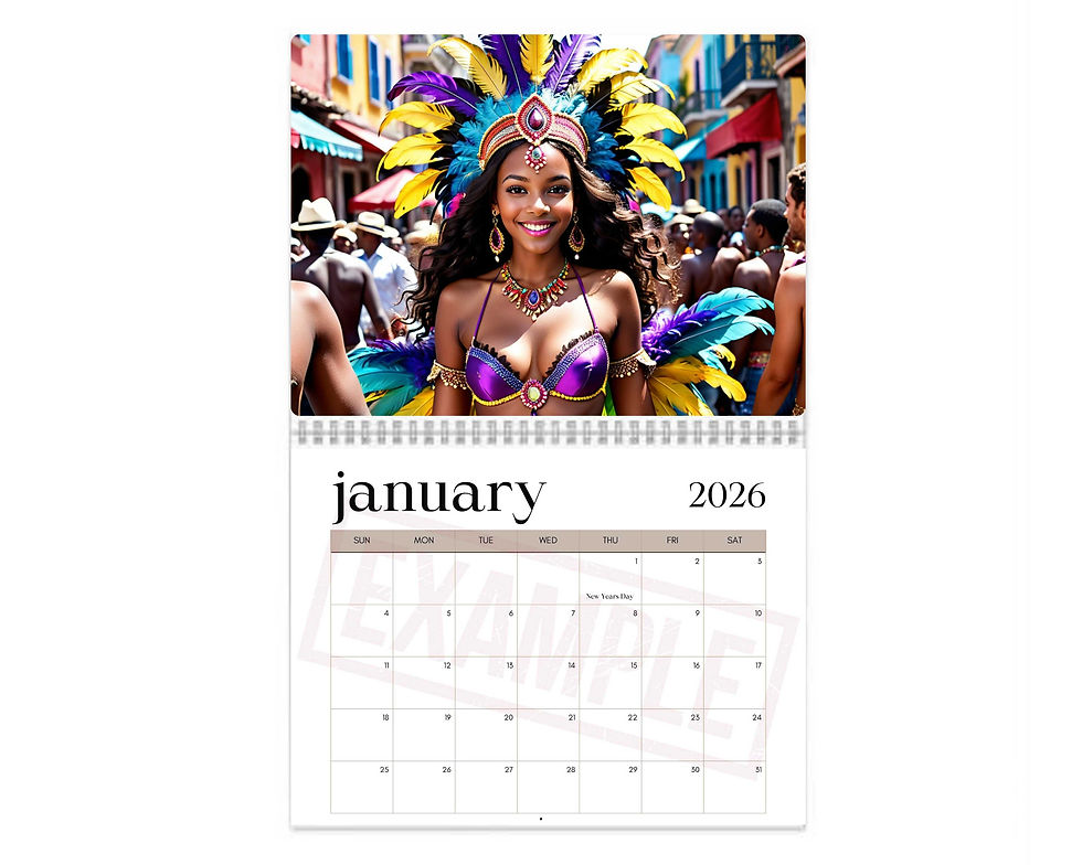 Thumbnail: Carnival Sexy Wall Calendar