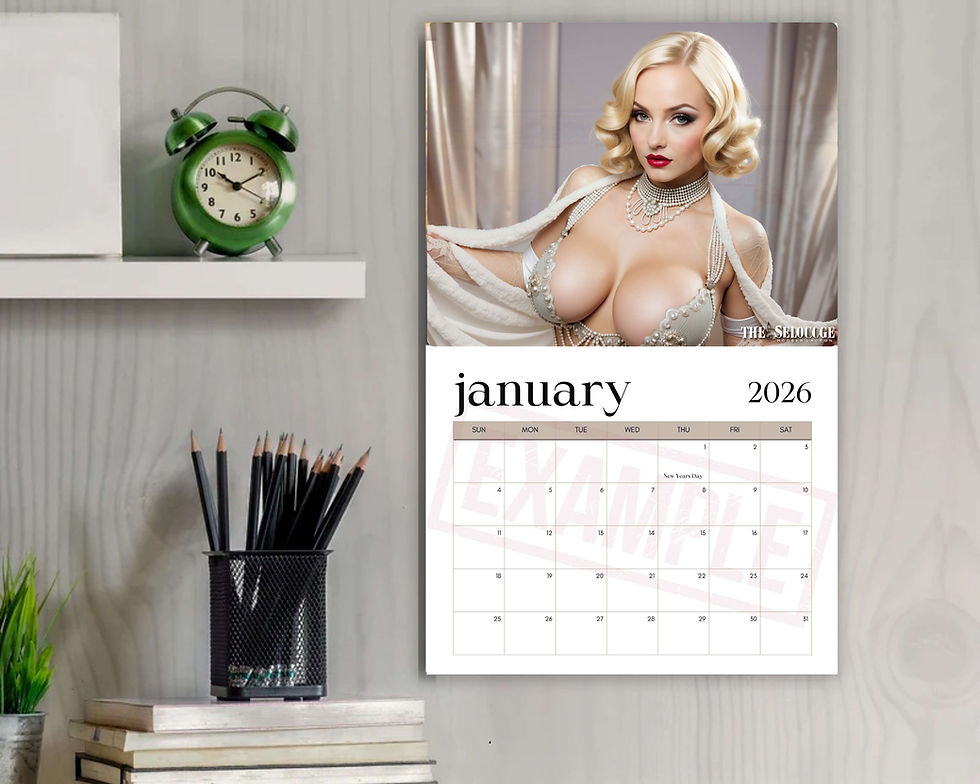 Thumbnail: Gatsby’s Girls Sexy Wall Calendar
