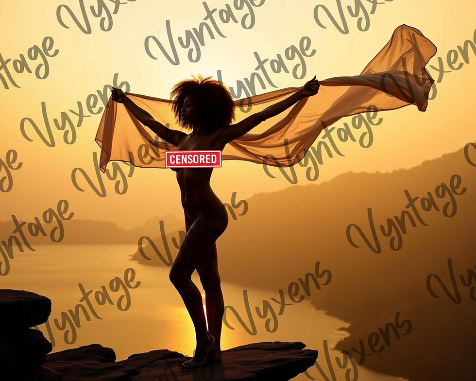 Thumbnail: Veiled Melanin Sexy Wall Calendar