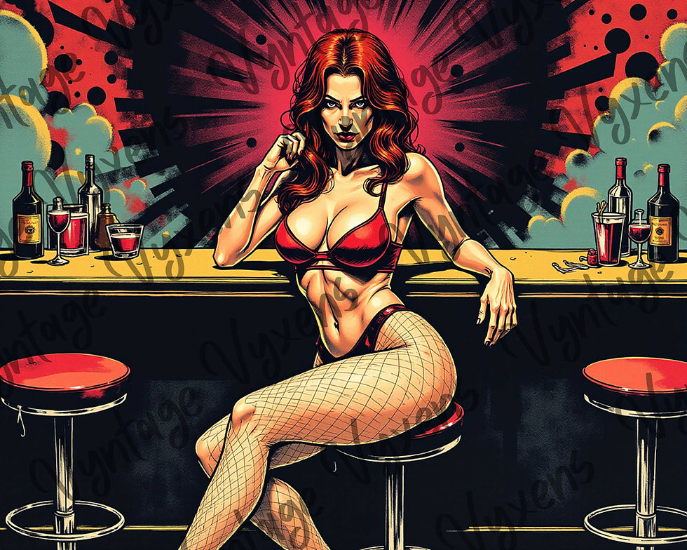 Thumbnail: Femme Fatale Sexy Wall Calendar
