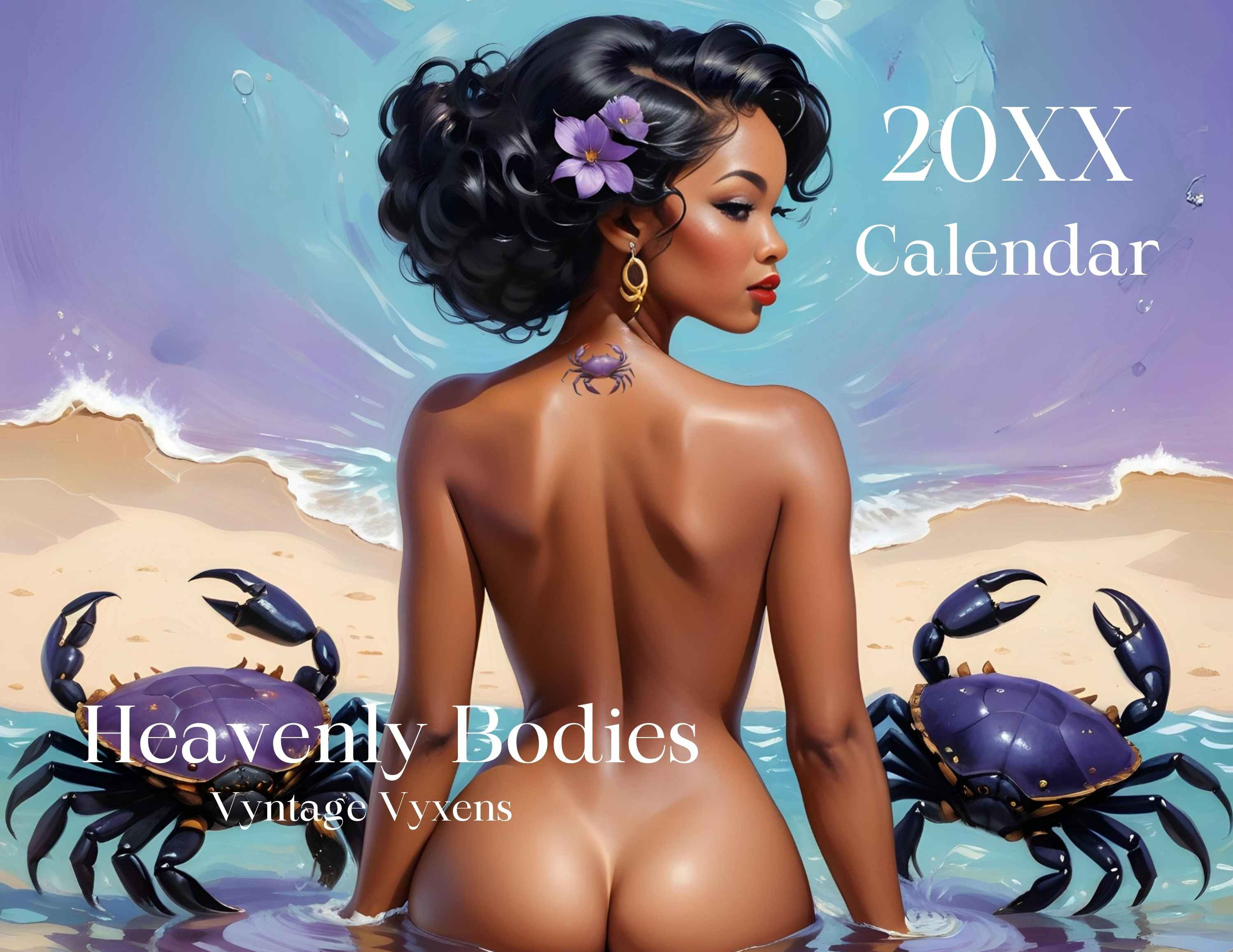 Heavenly Bodies Sexy Wall Calendar