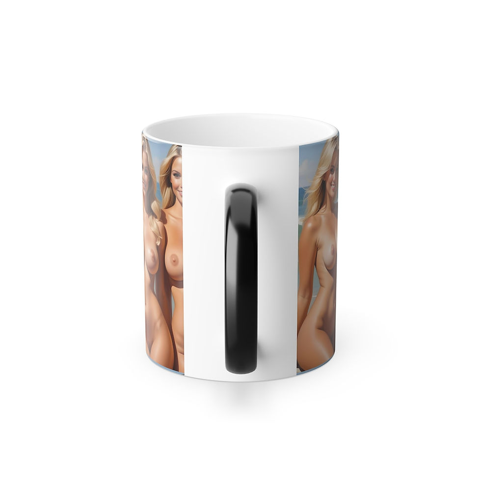 Thumbnail: Color Morphing Mug blonde trio, 11oz
