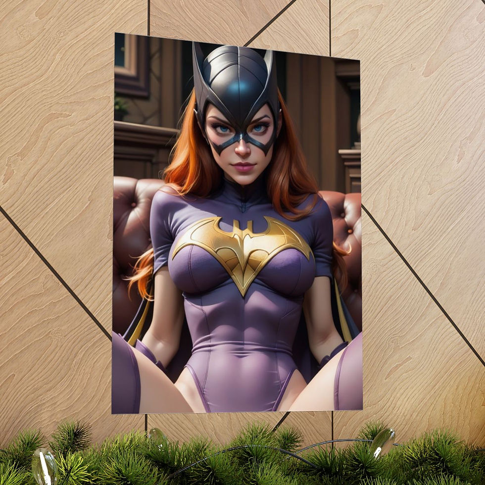 Thumbnail: Sexy Batgirl Matte Vertical Posters 