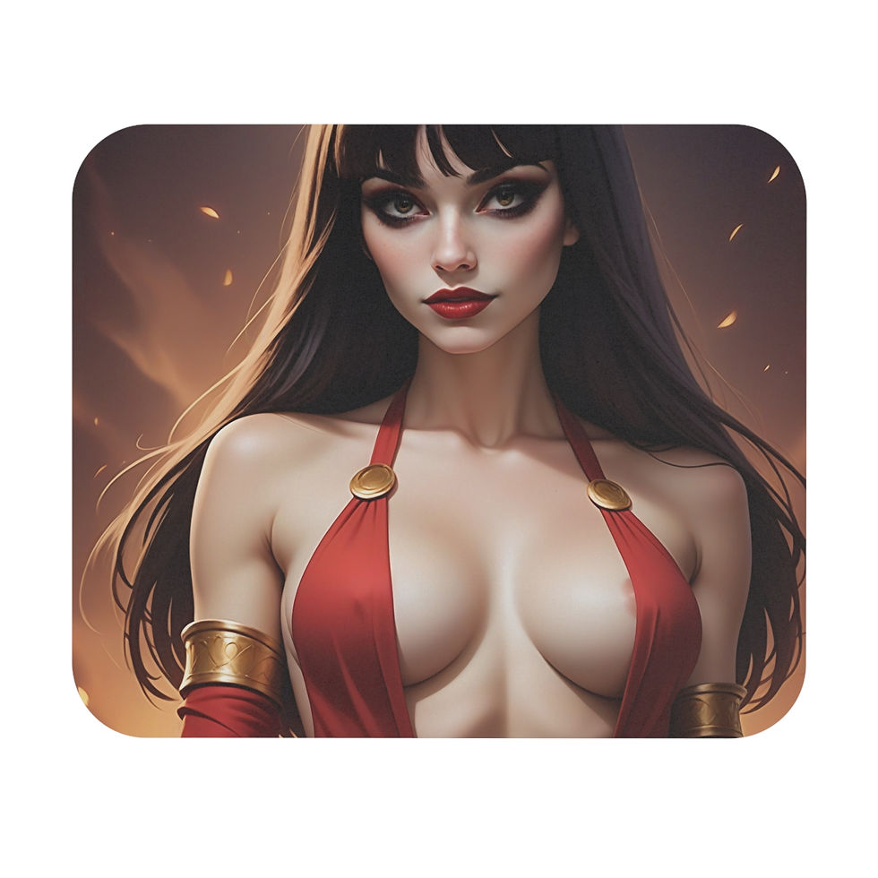 Thumbnail: Sexy Vampirella Mouse Pad — Sexy Comic Art Desk Mat