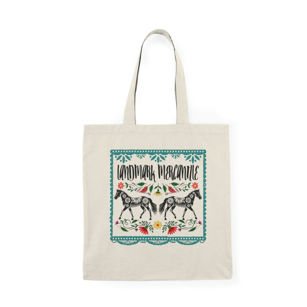Landmark Papel Natural Tote Bag