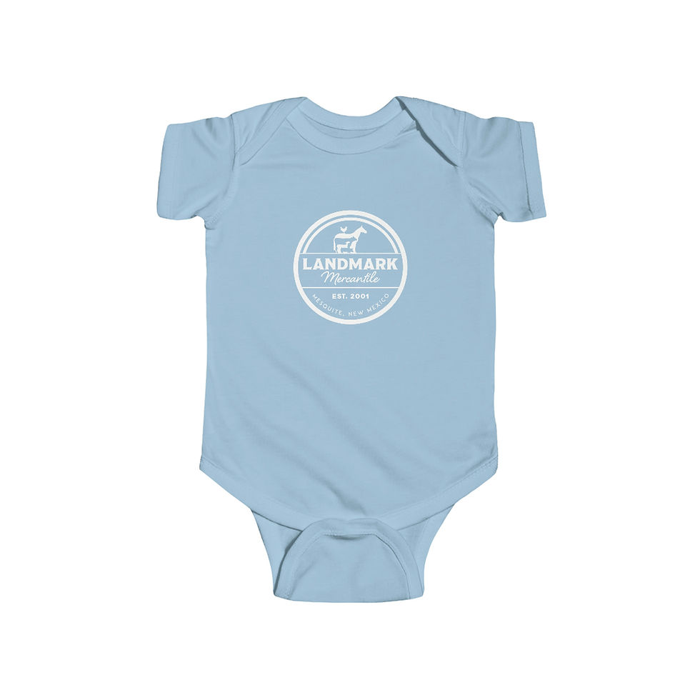 Thumbnail: Landmark Infant Fine Jersey Bodysuit