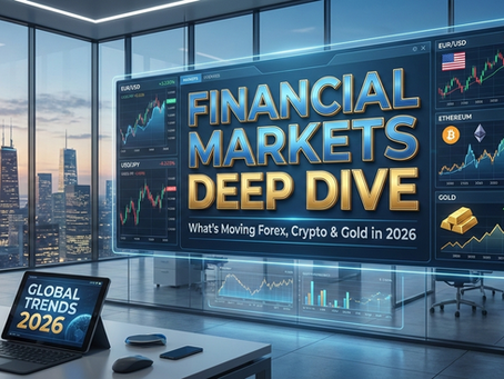 What's Moving Forex, Crypto & Gold in 2026?
