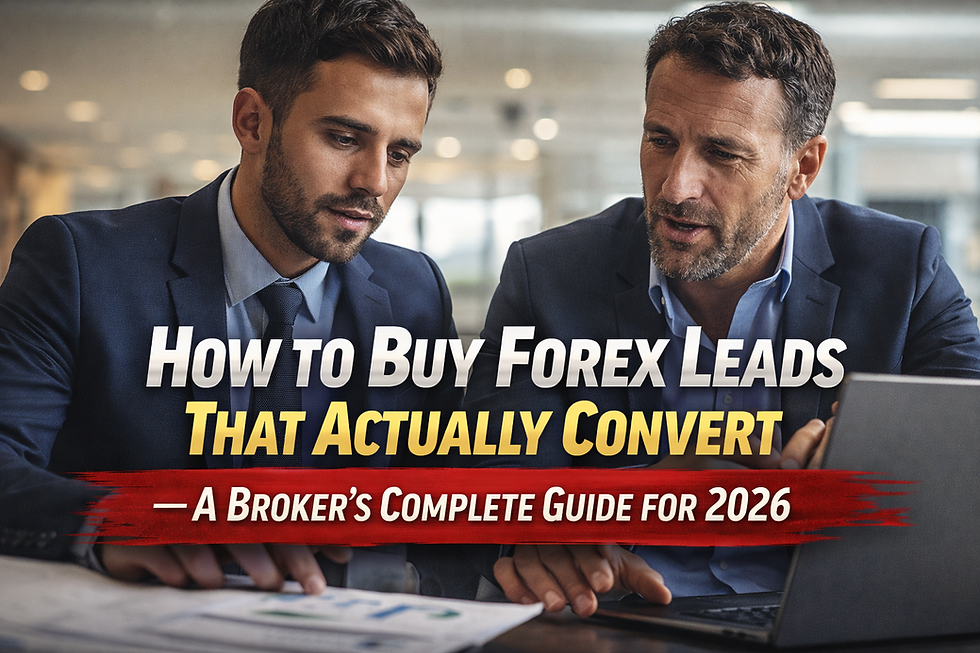 How to buy forex leads