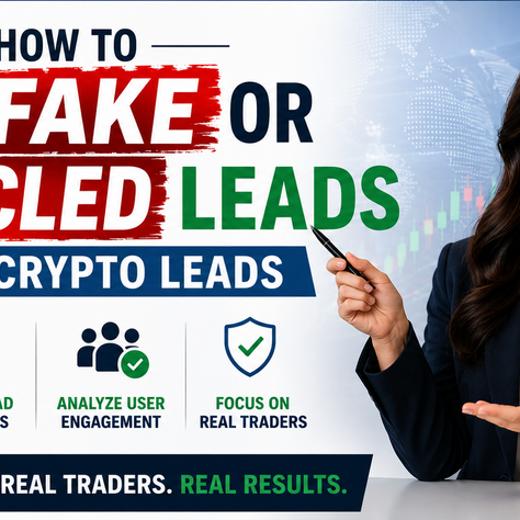 A practical checklist for spotting fake, recycled, or resold forex and crypto leads before you buy. Learn the exact red flags brokers should check for in 2026.