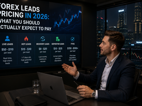 Forex Leads Pricing in 2026: What You Should Actually Expect to Pay
