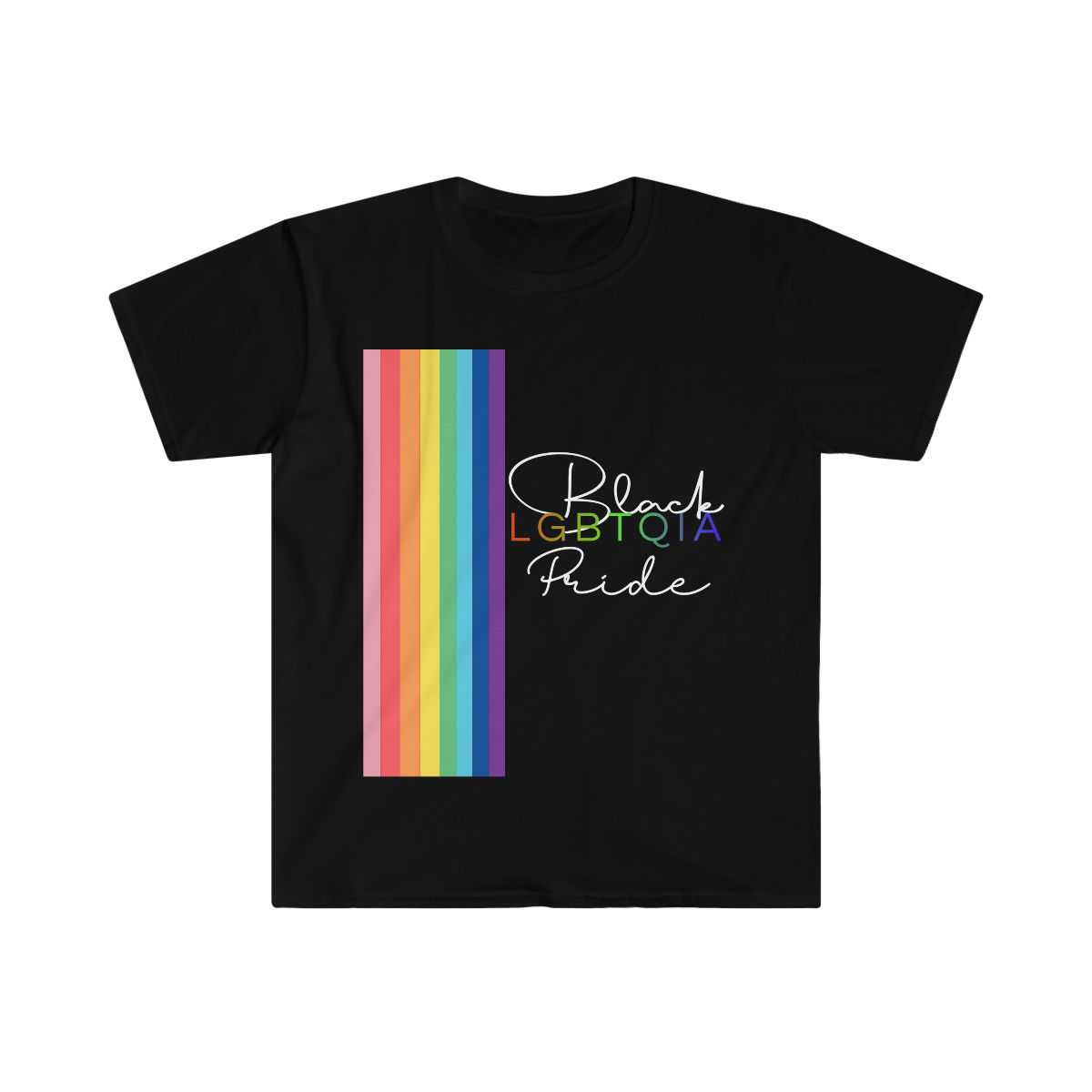 Black LGBTQIA Pride Shirt 2