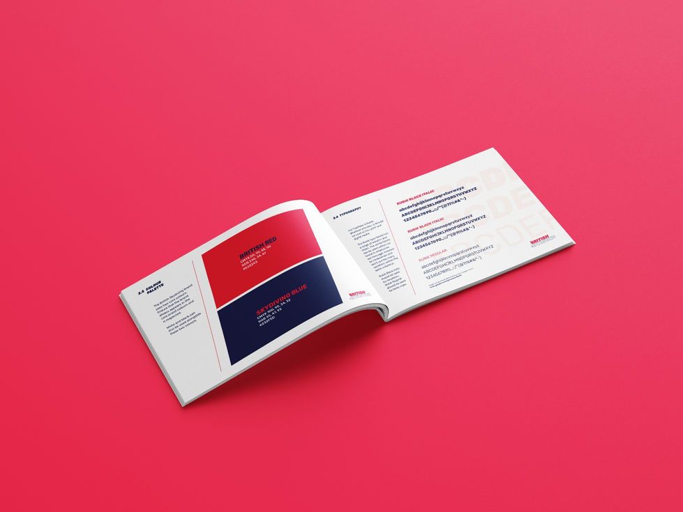 British Skydiving mockup