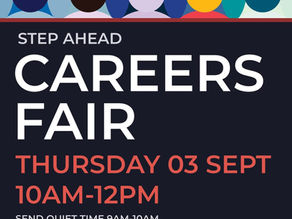 Step Ahead: Careers Fair - September 3rd