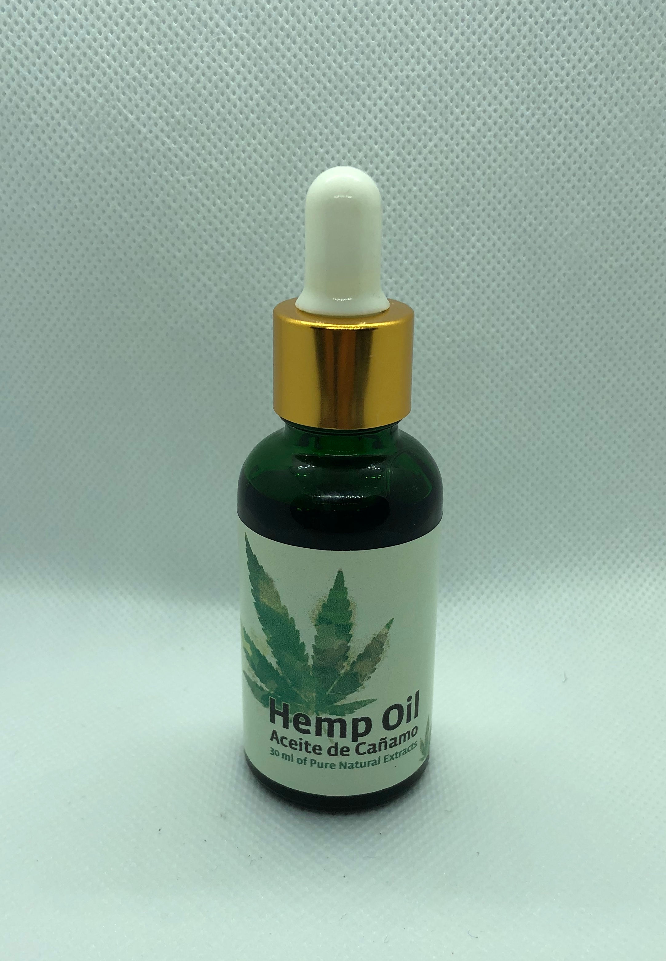 Hemp Oil Aceite Cañamo Gotas 