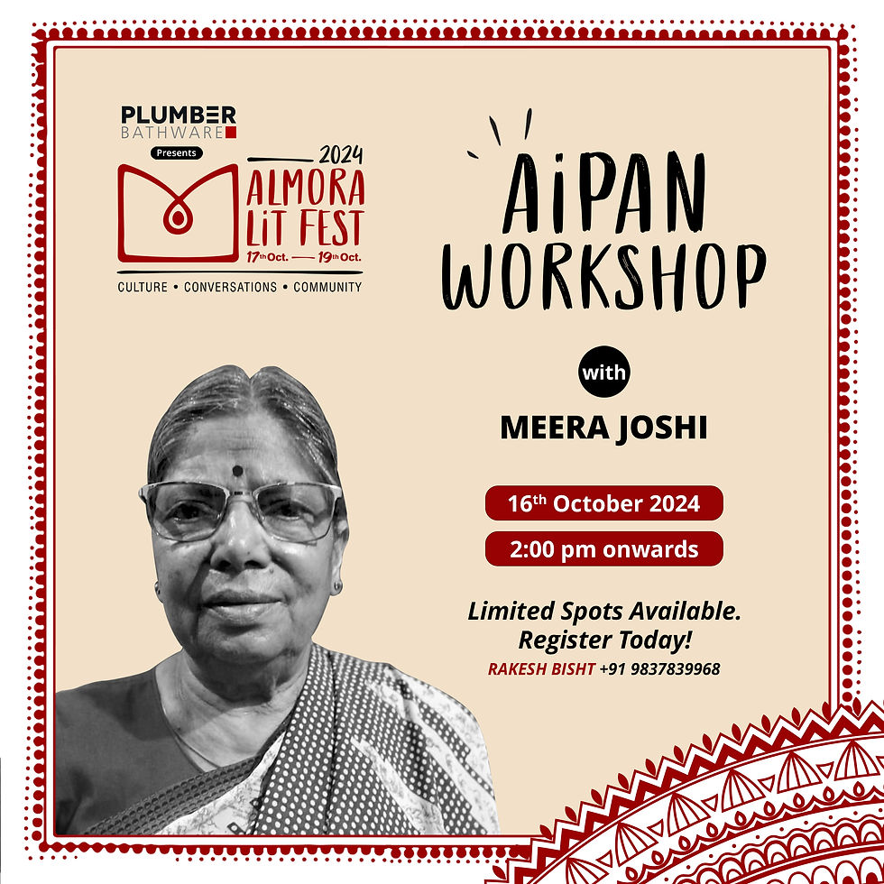 ALF Aipan Workshop with Meera Joshi