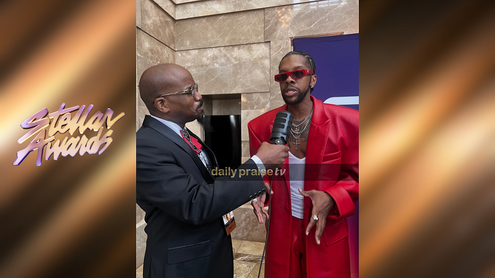 Neal Jones interviews Aaron LeVelle on the red carpet at the 40th Stellar Awards, bringing the latest Gospel buzz to viewers.
