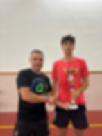 The current champion, Luke Fenech