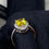 Thumbnail: Yellow Pear Halo Ring | Silver-Tone Statement Sparkle