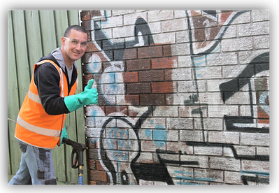 Professional Graffiti Removal Training Course. How to remove graffiti. Graffiti Removal Products. Graffiti Removal Chemicals. Graffiti Removal Supplies