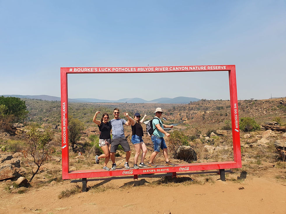 Bourke's Luck Potholes Aussicht Panorama Route
