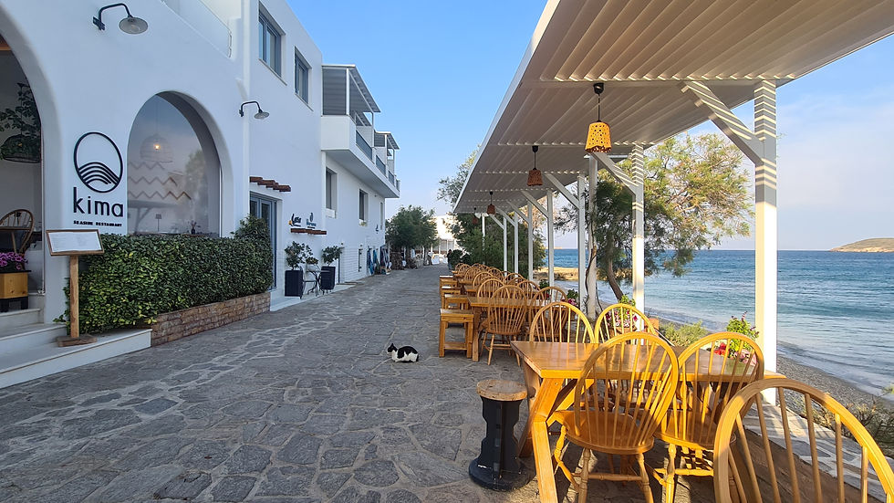 Kima Restaurant Drios in Paros