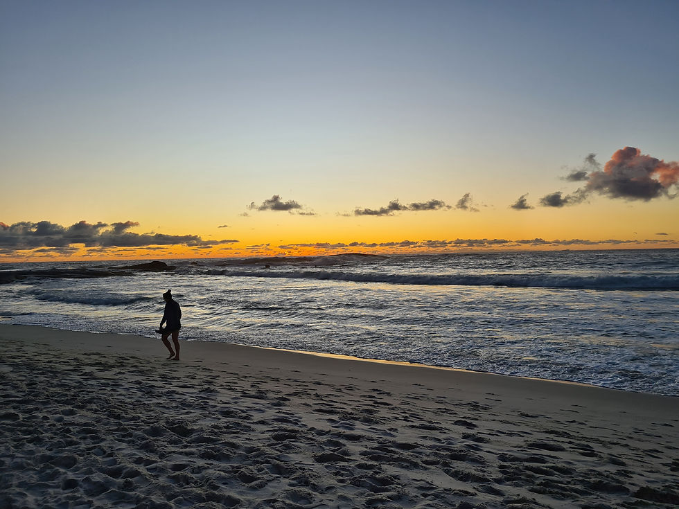 Sonnenuntergang in Camps Bay Kapstadt