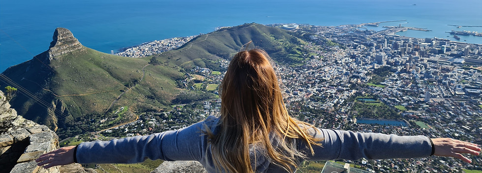 Kapstadt Tafelberg mit Blick auf Lions Head