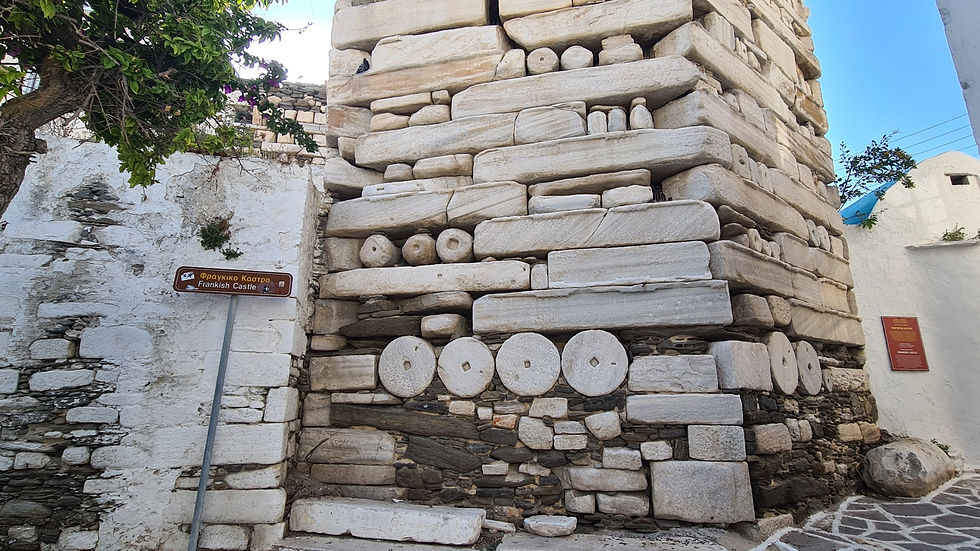Frankish Castle Parikia Paros