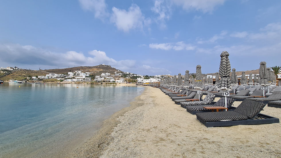 Ornos Beach Mykonos